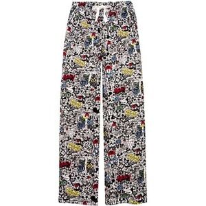 Disney Parks Lounge Pants Mickey Mouse‎ Through The Years. Size Large.